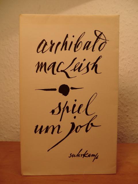 Archibald MacLeish spiel um job Archibald MacLeish spiel um job