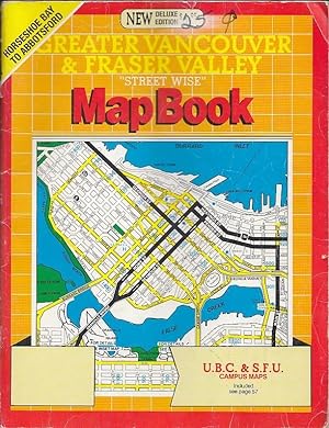 Greater Vancouver & Fraser Valley "street wise" map book.