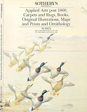 Sotheby's Applied Arts Post 1860, Carpets and Rugs, Books, Original Illustrations, Maps and Print...