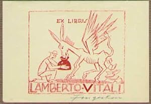 Exlibris für Lamberto Vitali.