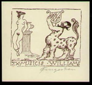 Exlibris Ex Musicis für Williams.