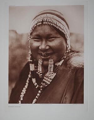 Ugiyaku - Nunivak, Plate 697 from The North American Indian. Portfolio XX