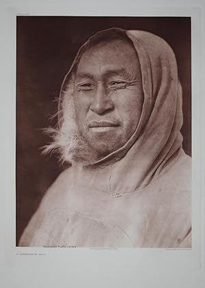 A Kotzebue Man, Pl. 710 from The North American Indian. Portfolio XX