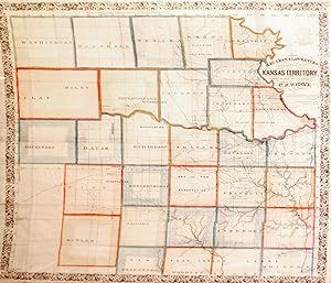 Mac Lean and Lawrence's Sectional Map of Kansas.
