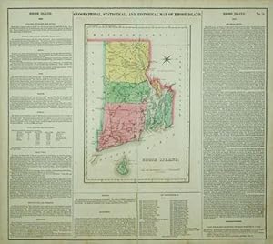 Geographical, Statistical, and Historical Map of Rhode Island.