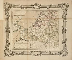 Carte Historique, Geographique et Militaire des Campanges de Louis XIV dans les Pays Bas. (France...