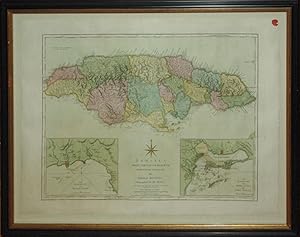 Jamaica From the Latest Surveys Improved and Engraved by Thomas Jefferys Georgrapher to the King/...