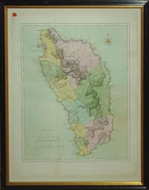Dominica from an Actual Survey Compleated in the Year 1773. (West Indies)