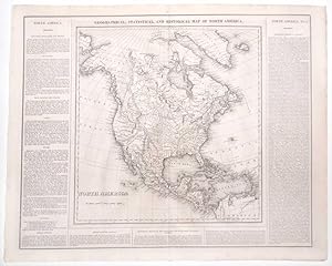 Geographical, Statistical and Historical Map of North America