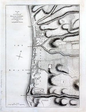 Plan of the Town of Basse Terre the Capital of Guadaloupe from an Authentic Survey