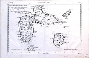 No. 40 - Les Isles de la Guadeloupe de Marie Galante de la Desirade et Celles des Saintes
