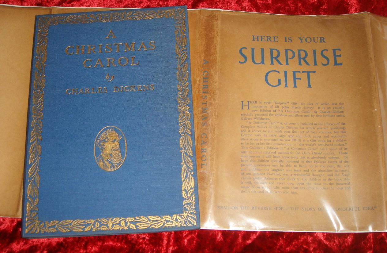 A CHRISTMAS CAROL by CHARLES Dickens: Odhams Press Limited, London Hardcover, First Print of ...