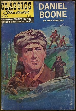 Classics Illustrated: Daniel Boone: Winter 1969, Number 96