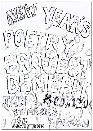 [Broadside]: New Year's Poetry Project Benefit Jan 1, 8:00 to 12:00 St. Mark's Church