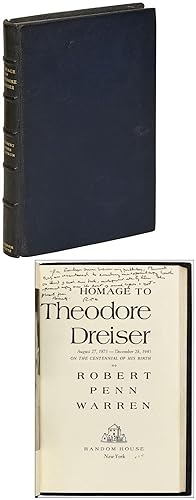 Homage to Theodore Dreiser