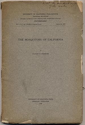 The Mosquitoes of California