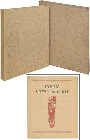 Vieux Hotels de Paris (24 dry-point etchings by Omer Bouchery)