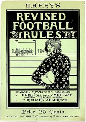 [Broadside or poster]: Taffy's Revised Football Rules