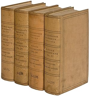 Examinations of Rivers and Harbors, 1911-1912 (Volumes 1-4)