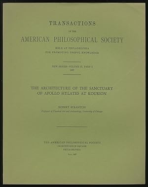 TRANSACTIONS OF THE AMERICAN PHILOSOPHICAL SOCIETY: Held at philadelphia for pormoting useful kno...