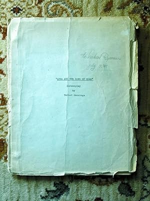 1945 ORIGINAL SCREENPLAY ANNA & KING OF SIAM Presentation Copy to HERBERT RYMAN