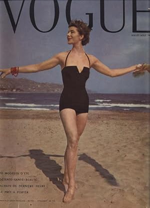 VOGUE, Juillet-Aout 1953, edition de Paris.