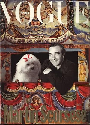 VOGUE, Paris, Decembre 90 - Janvier 1991. Vogue par Martin Scorsese.