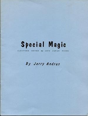 Special Magic (Lecture Notes for 1974 Japan Tour)