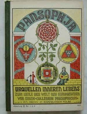 Pansophia Mystischer Feuerschein d.i. eine einfältige Lehre der hermetischen Bruderschaft im fixe...