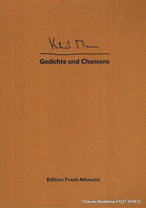 Klaus Mann gedichte Klaus Mann gedichte