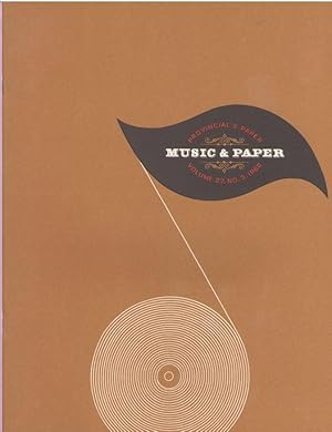 Music & Paper: Provincial's Paper, Volume 27, No. 3, 1962