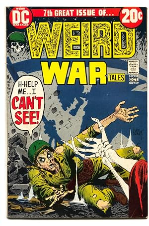 WEIRD WAR TALES #7-Joe Kubert DC comic book 1971