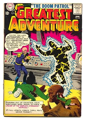 MY GREATEST ADVENTURE #80 comic book 1st appearance Doom Patrol 1963 DC-Key