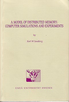 A model of distributed memory: Computer simulations and experiments. Doctoral dissertation, Depar...