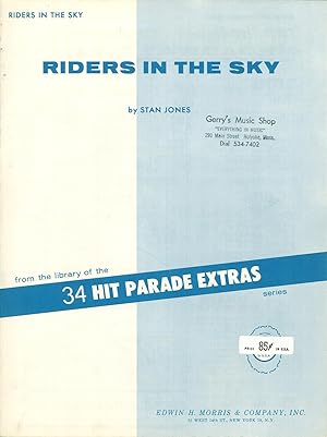 Riders in the Sky, from the library of the 34 Hit Parade Extra series