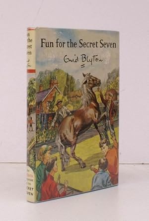 Fun for the Secret Seven. Illustrations by Burgess Sharrocks. NEAR FINE COPY IN UNCLIPPED DUSTWRA...