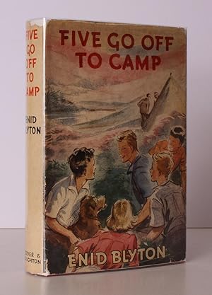 Five Go Off To Camp. [Illustrations by Eileen Soper. Third Impression]. BRIGHT, CLEAN COPY IN UNC...