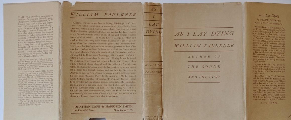 a review of william faulkners as i lay dying As i lay dying death affects everyone in different ways when we lose someone that we love, some. a review of william faulkners as i lay dying As i lay dying death affects everyone in different ways when we lose someone that we love, some.