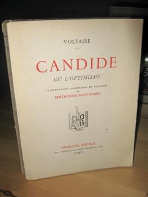 Candide Ou L'optimisme (illustrations De Berthommé Saint-André)