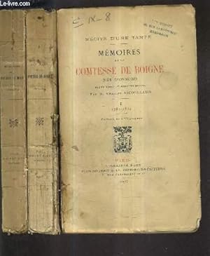 Télécharger MEMOIRES DE LA COMTESSE DE BOIGNE NEE D'OSMOND PUBLIES D'APRES LE MANUSCRIT ORIGINAL PAR M.CHARLES NICOULLAUD - TOMES 1 + 2 + 3 - RECITS D'UNE TANTE. Gratuit