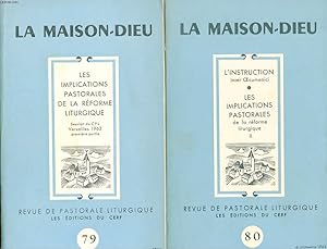 Télécharger LA MAISON DIEU - REVUE DE PASTORALE LITURGIQUE N° 79-80 - LES IMPLICATIONS PASTORALES DE LA REFORME LITURGIQUE - SESSION DU CPL. VERSAILLES 1963 - I& II Gratuit