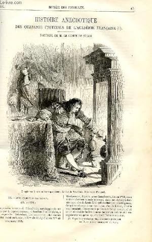 Télécharger Le musée des familles - lecture du soir - livraisons n°09 et 10 - Histoire anecdotique des quarantes fauteuils de l'Académie Française, Fauteuil de M. le Comte de Ségur,suite par Philarète Chasles. Gratuit