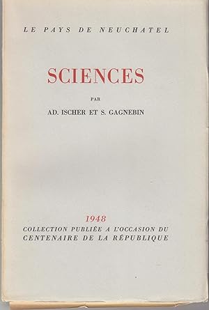 Sciences. Collection publiée à l'occasion du Centenaire de la République.