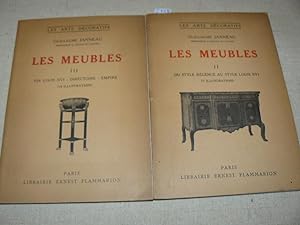 Les Meubles par Guillame Janneau, professeur a l'Ecole du Louvre. Solo due volumi. Volume secondo...