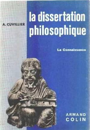 La dissertation philosophique