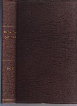 Illustriertes Universum-Jahrbuch 1906. ( Innentitel / Hefttitel: Reclams Universum - Weltrundscha...