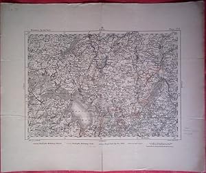 Waren. Reymann s topographische Special-Karte von Mitteleuropa. Sektion: 42. Segment - Nr. auf de...