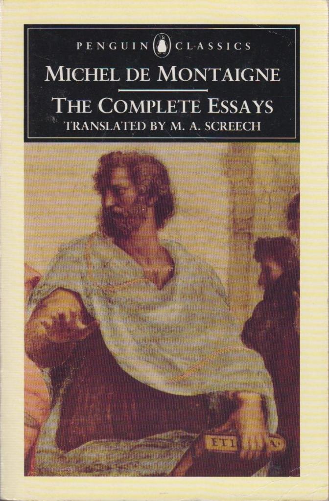 montaignes essay montaignes essay