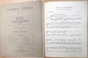 Don Giovanni: Selection from the Opera arranged by Arthur Purcell (Famous Operas Book Eight)