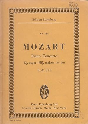 Piano concerto Eb Major for pianoforte and orchestra, K.-V.271